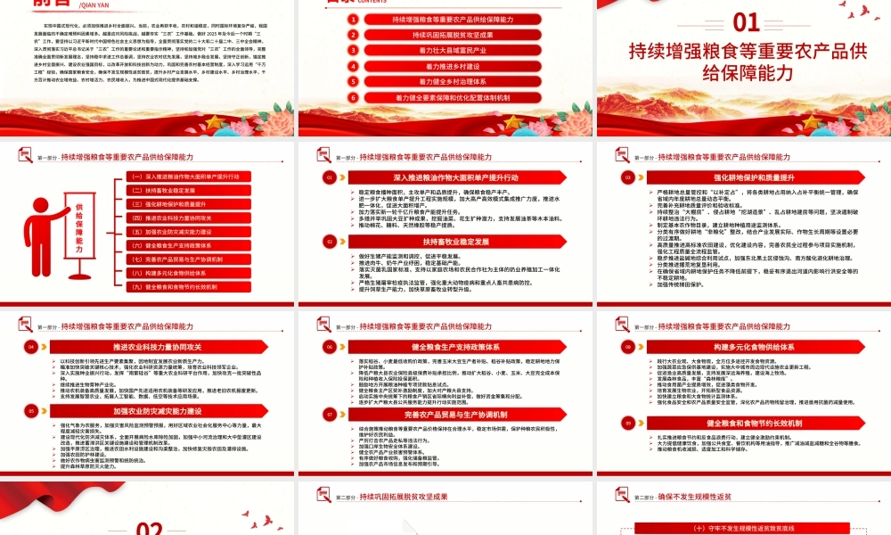 读懂2025中央一号党课ppt课件（20250227）