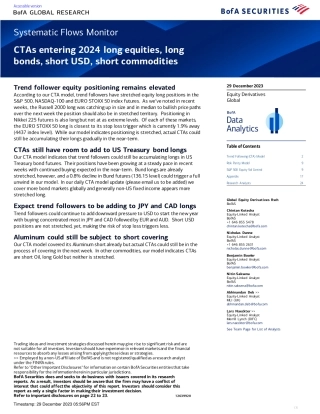 BofA Global Research-Systematic Flows Monitor CTAs entering 2024 long equities, ...-105621641.pdf