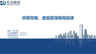 供需双弱，盘面震荡格局延续-20240106-东吴期货-28页.pdf