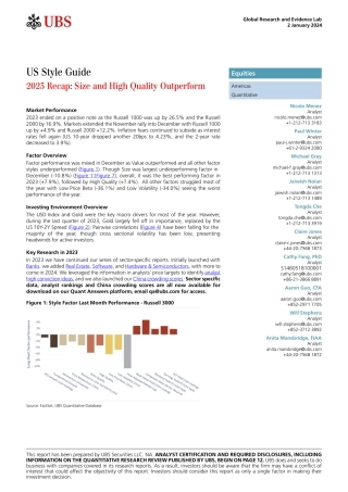 UBS Equities-US Style Guide _2023 Recap Size and High Quality Outperform...-105697592.pdf