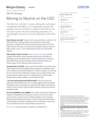 Morgan Stanley Fixed-G10 FX Strategy Moving to Neutral on the USD-105729735.pdf