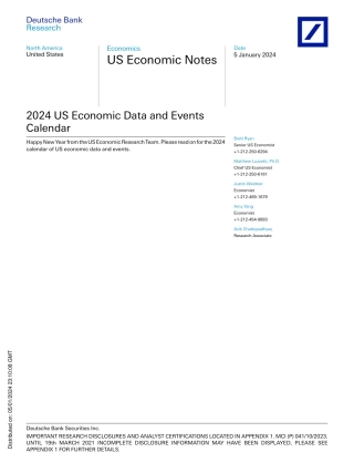 Deutsche Bank-US Economic Notes 2024 US Economic Data and Events Calendar-105764131.pdf