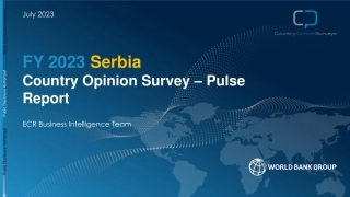 世界银行-2023财年塞尔维亚国家民意调查：Pulse报告（英）-26页.pdf