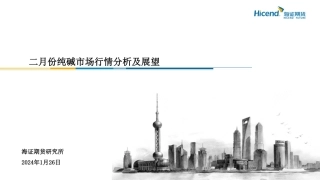 二月份纯碱市场行情分析及展望-20240126-海证期货-14页.pdf