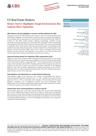 UBS Equities-US Real Estate Brokers _Broker Survey Highlights Tough Envir...-106150286.pdf
