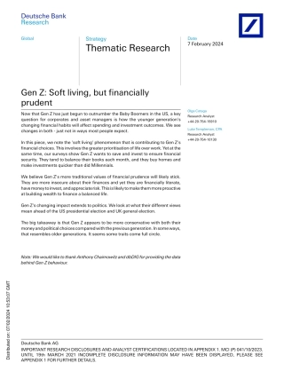 Deutsche Bank-Thematic Research Gen Z Soft living, but financially prude...-106393093.pdf