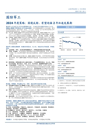 国防军工2024年度策略：困境反转，有望迎接2年加速发展期-20240226-国盛证券-30页.pdf