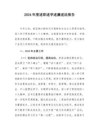 2024年度述职述学述廉述法报告_.docx