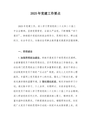 2025年党建工作要点.docx