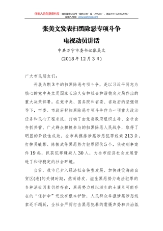 33篇民营企业讲话稿（20181127）