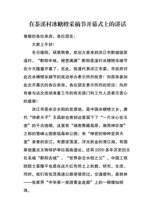  袁延文：在湖南省首届蚕桑科技文化产业大会暨桑果采摘节上的讲话