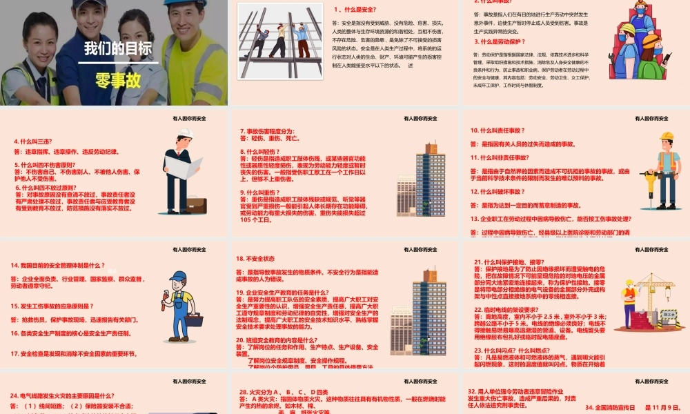 2022！安全生产应知应会100个知识点