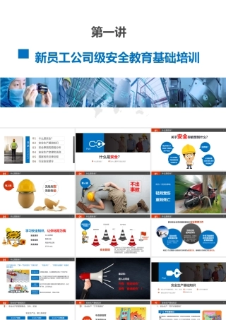 第一讲：新员工公司级安全教育培训