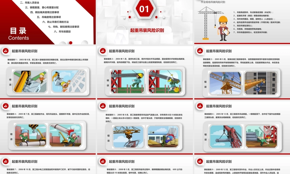 起重吊装作业操作安全培训