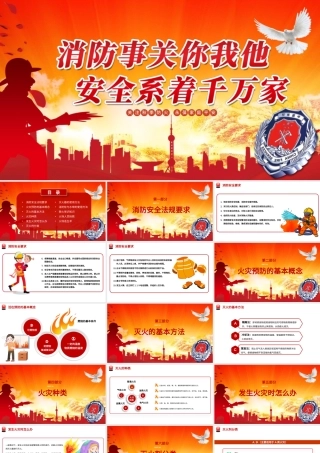 0804消防安全知识普及PPT