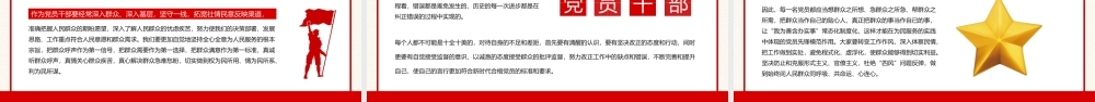 努力做守纪律和规矩的新时代合格党员PPT模板（20221008）