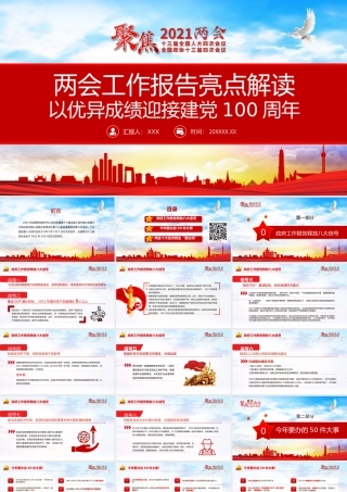 两会工作报告亮点解读