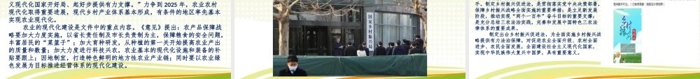 落实乡村振兴战略、推动农业农村优先发展