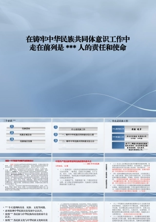 铸牢中华民族共同体意识提纲-2021
