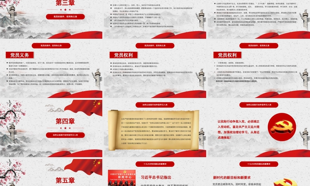 入党积极分子PPT