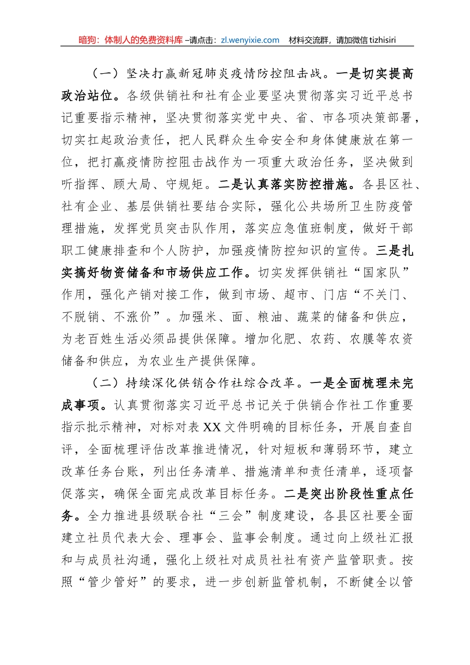 市供销社2020年工作要点_第2页