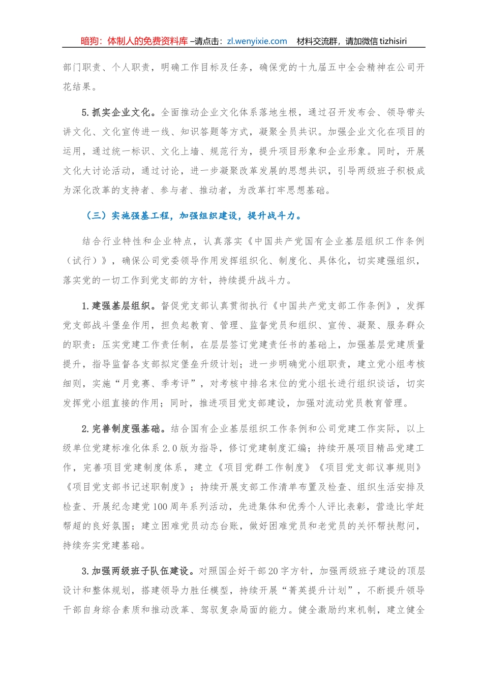 集团党委2021年工作计划_第3页