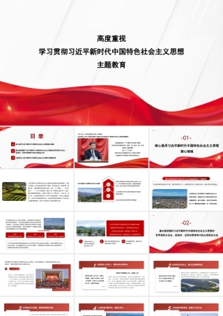 党内主题教育模板（ppt）