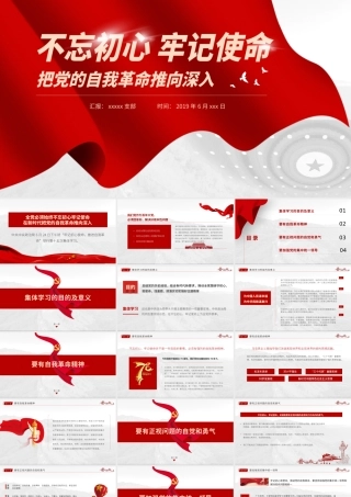 不忘初心牢记使命 把党的自我革命推向深入