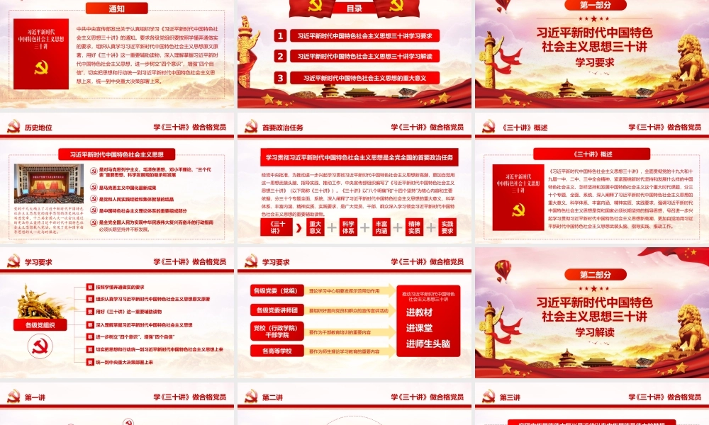 04 新时代中国特色三十讲