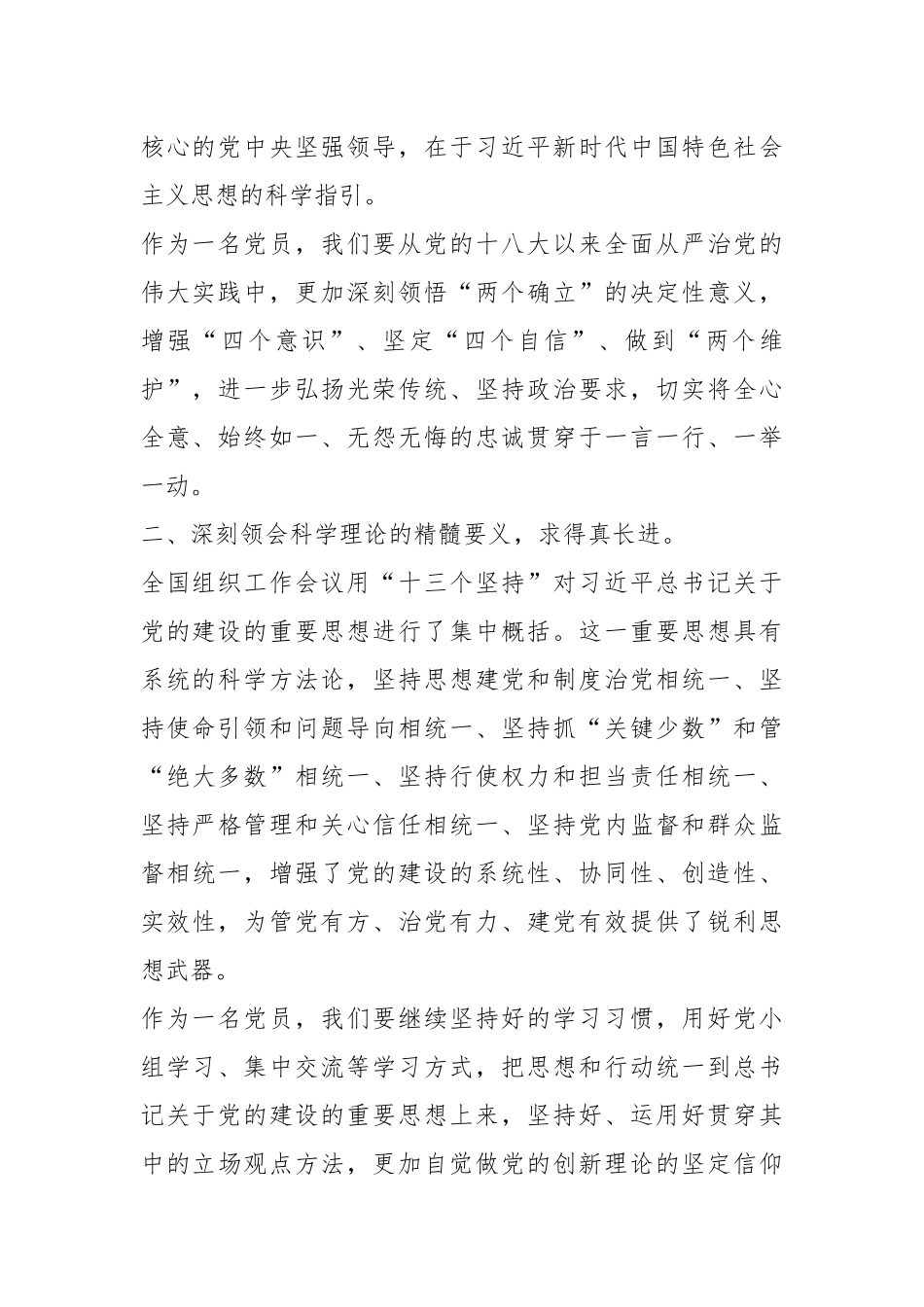 XX领导在支部党员大会上的发言_第2页