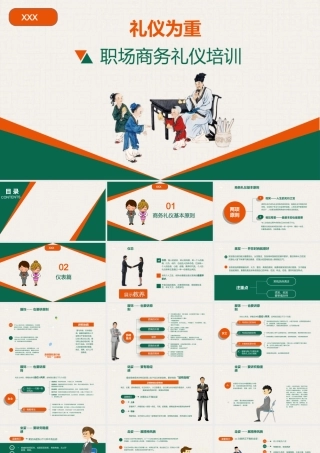 职场商务礼仪培训PPT