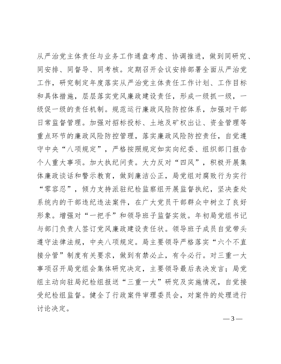 2023年自然资源局领导班子工作总结_第3页