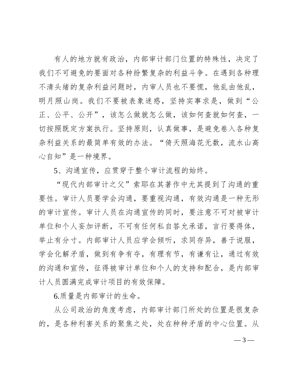 内部审计8大注意事项_第3页