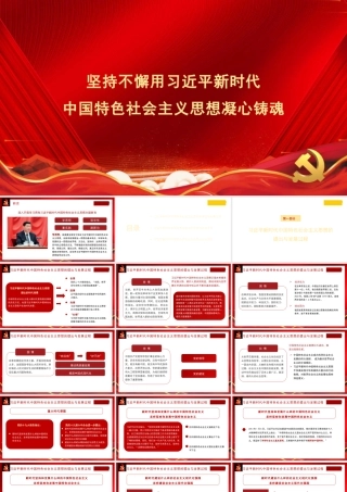 1坚持不懈用习近平新时代中国特色社会主义思想凝心铸魂1