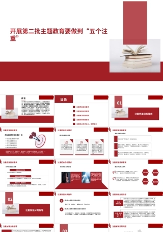 1开展第二批主题教育要做到五个注重