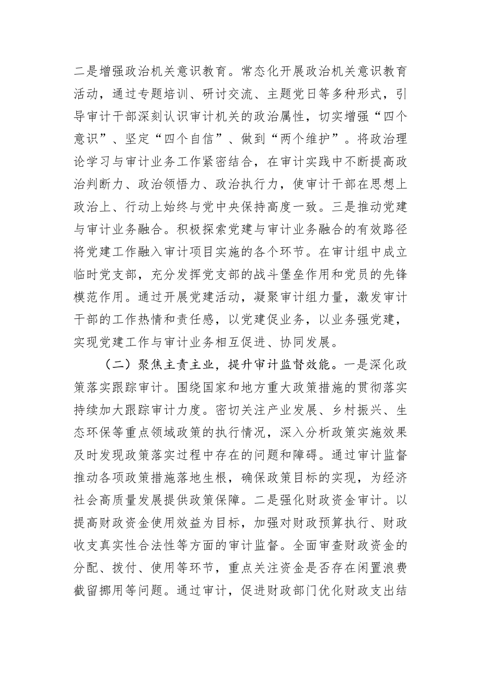 在2025年全市审计工作会议上的工作报告_第2页