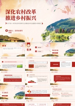 (30)2025年农村乡村振兴中央一号文件党课ppt