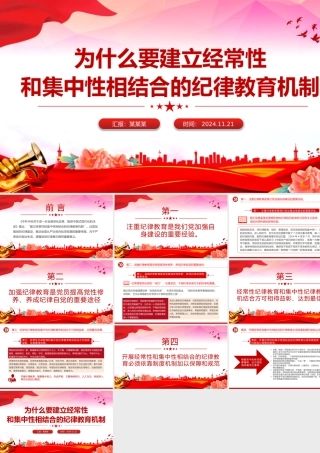 为什么要建立经常性和集中性相结合的纪律教育机制PPT微党课.pptx