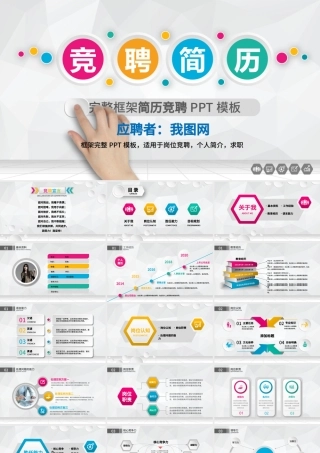 岗位竞聘PPT模板个人简历PPT.pptx