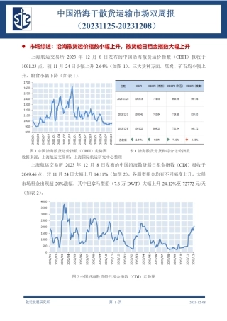 中国沿海干散货运输市场双周报（20231125-20231208）-9页.pdf