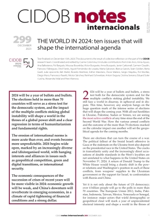 欧洲智库-2024年的世界：将影响国际议程的十个问题（英）-2023-20页.pdf