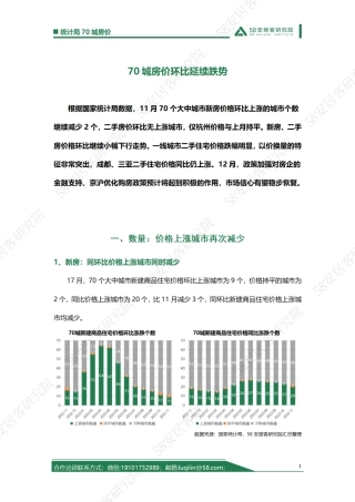 2023年11月统计局70城房价解读-6页.pdf