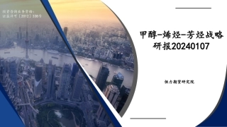 甲醇-烯烃-芳烃战略研报-20240107-恒力期货-82页.pdf