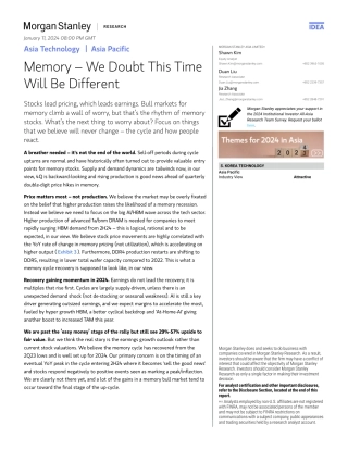 Morgan Stanley-Asia Technology Memory – We Doubt This Time Will Be Differe...-105870596.pdf