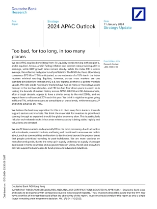 Deutsche Bank-2024 APAC Outlook Too bad, for too long, in too many places-105842315.pdf