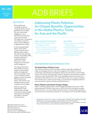 亚开行-为气候利益解决塑料污染问题：《亚洲及太平洋全球塑料条约》的机遇（英）-2024.1-11页.pdf