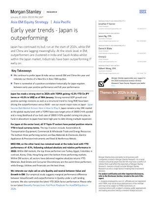 Morgan Stanley-Asia EM Equity Strategy Early year trends - Japan is outper...-106062616.pdf