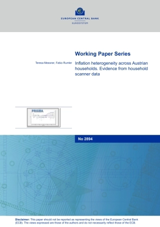 欧洲央行-奥地利家庭的通货膨胀异质性。 来自家用扫描仪数据的证据（英）-39页.pdf