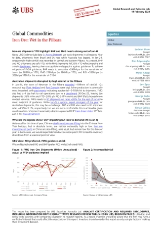 UBS Equities-Global Commodities _Iron Ore Wet in the Pilbara_ Shaw-106516551.pdf