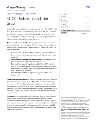 Morgan Stanley-Asia Technology MLCC Updates Good, Not Great-106401114.pdf